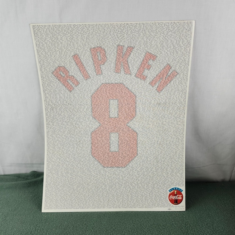 Cal Ripken Jr. 2131 Game Day Fan Handout September 6, 1995 Camden Yards Giveaway - Picture 3 of 5